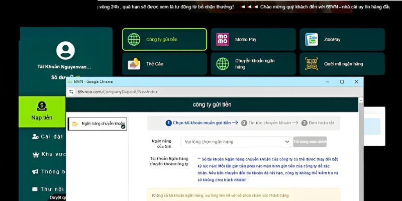 Hướng Dẫn Nạp Tiền 69VN Hiệu Quả Và An Toàn 3 Nạp tiền 69VN qua thẻ cào điện thoại
